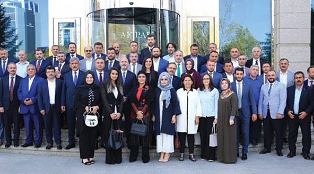 AK Parti Genel Merkezi'nde Samsun rüzgarı