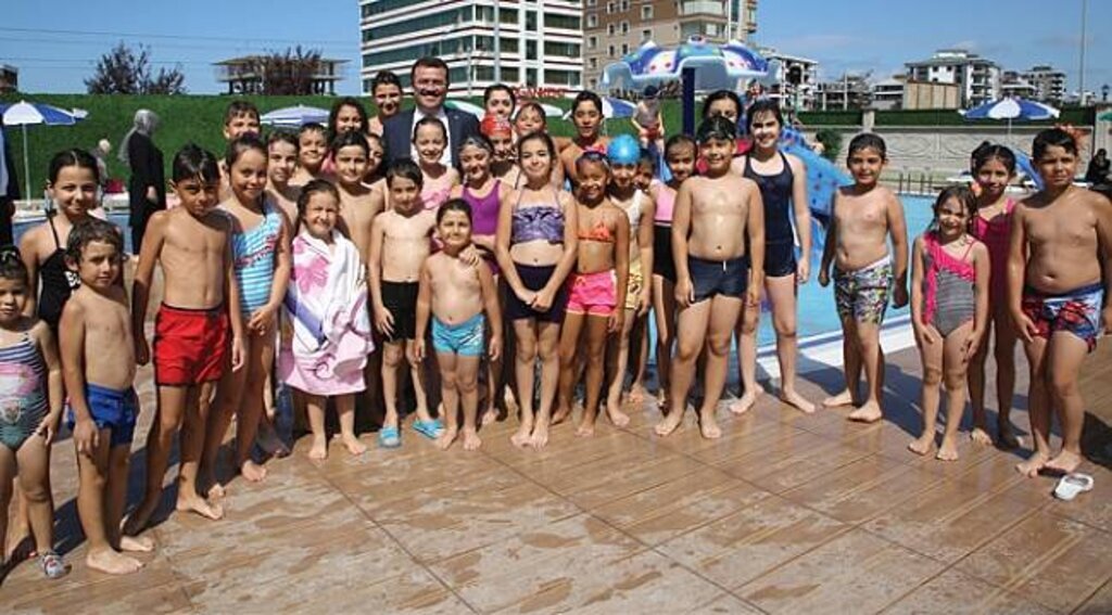 Atakum Aqua Parka rekor ilgi 2 ayda 20 bin çocuk