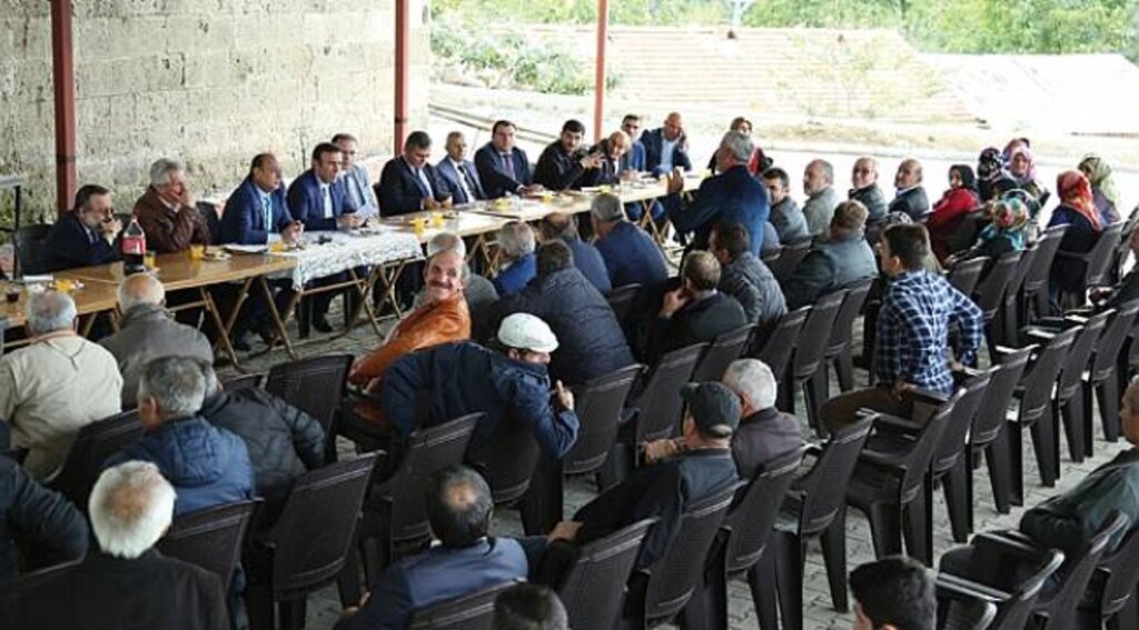 Canik'te Başkan-Kaymakam istişarede