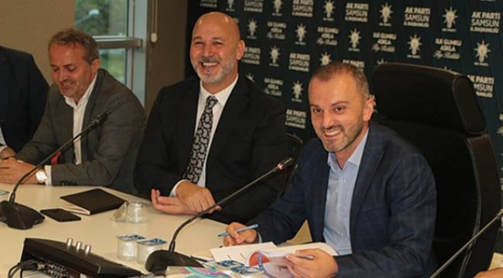 Erkan Kandemir Samsun'da