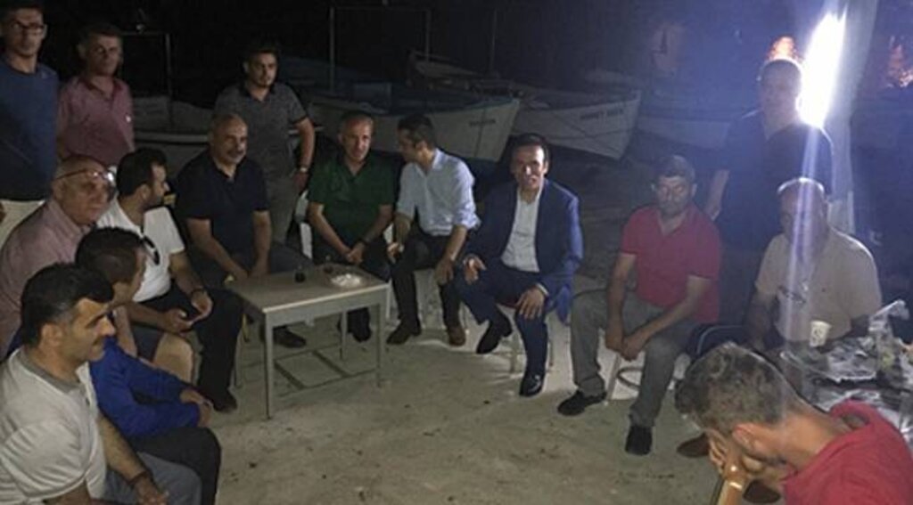 Genç, balıkçılarla buluştu