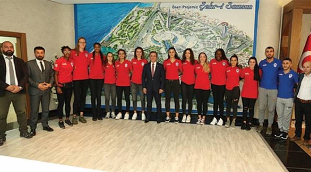 Samsun Canik Basket şehri tanıtıyor