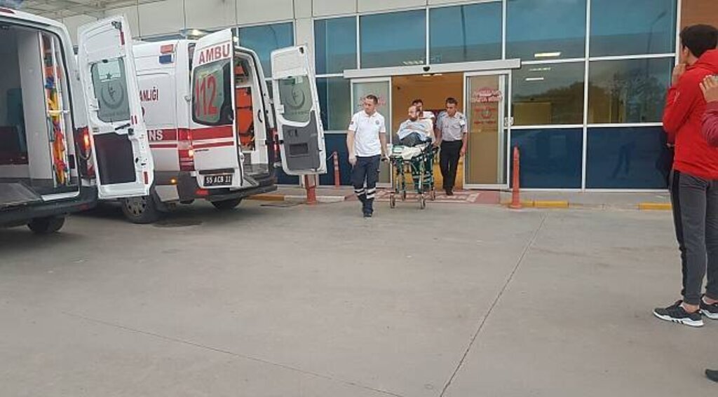 Samsun'da bıçakla yaralama