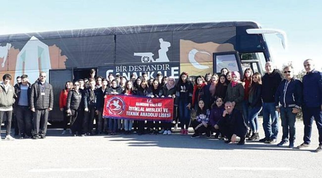 İstiklal Mesleki ve Teknik Anadolu Lisesi'nden Çanakkale gezisi