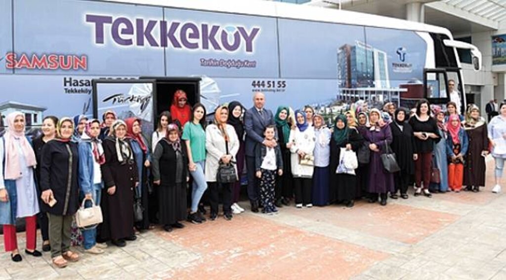 Tekkeköy Belediyesi örnek oldu