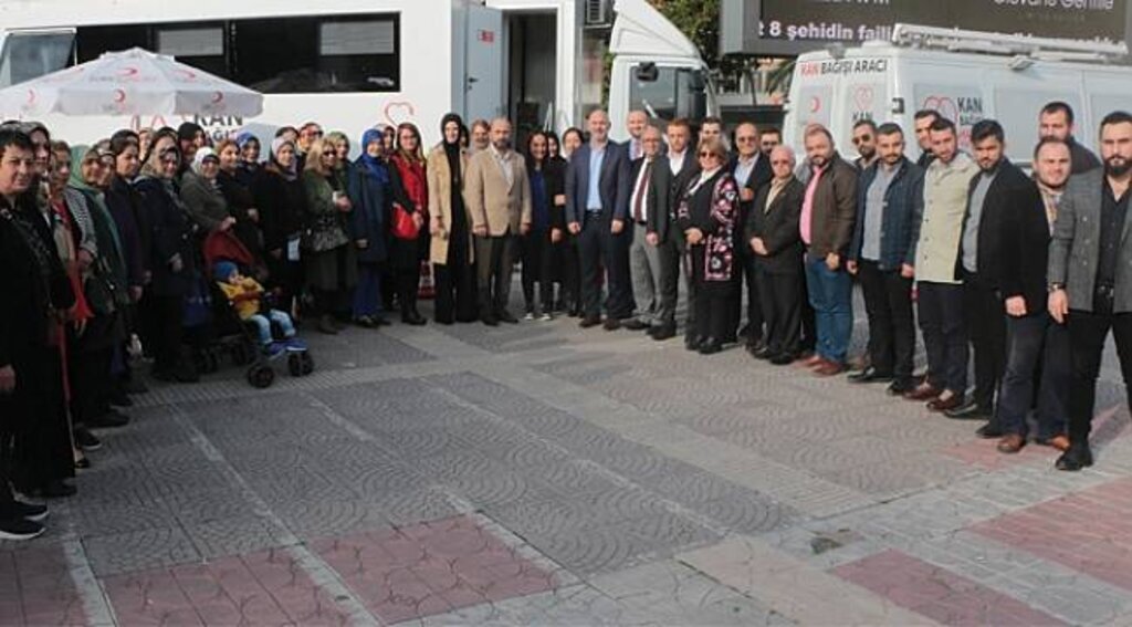 AK Parti'den kan bağışı kampanyasına destek