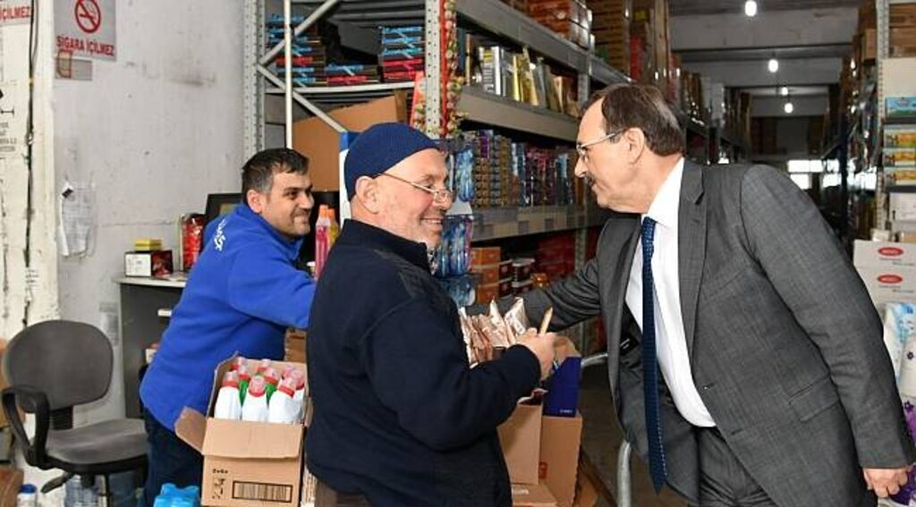 Başkan Şahin: Esnafımıza çözüm üretmek için çalışıyoruz