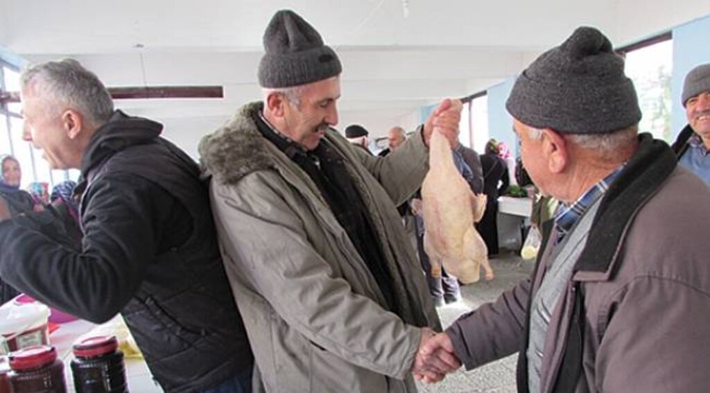 Havalar soğudu kaz satışları başladı