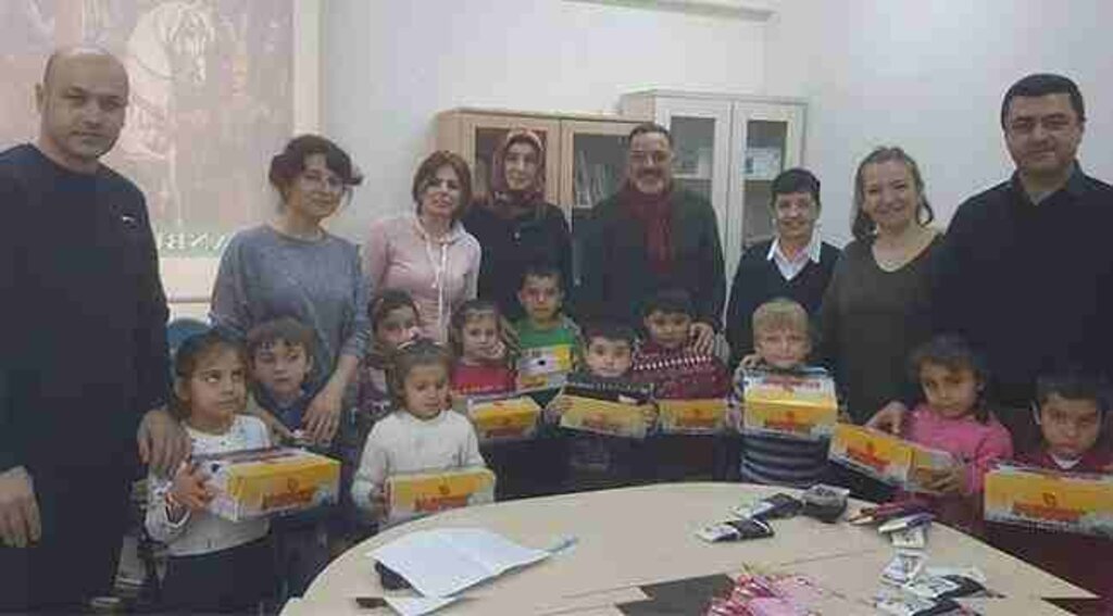SAMÜSAD çocukların yüzünü güldürdü