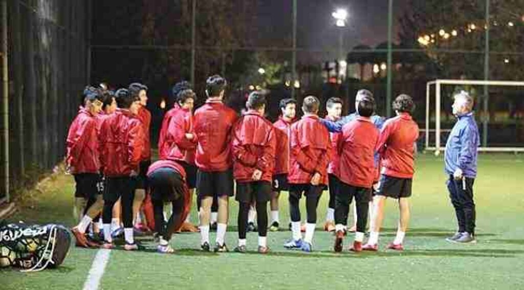 Yılport Samsunspor U15 takımı taktik çalıştı