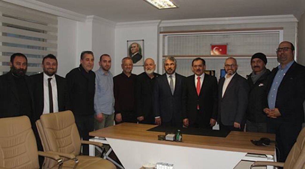 Aksu ve Demir İnternet Gazetecilerini ziyaret etti