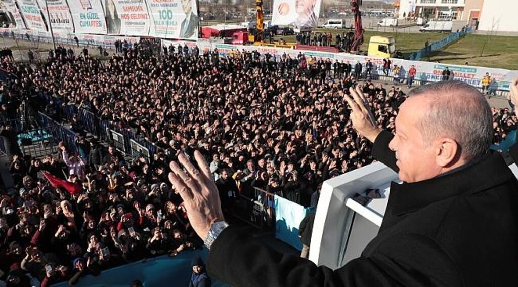 Cumhurbaşkanı Erdoğan Samsun'da