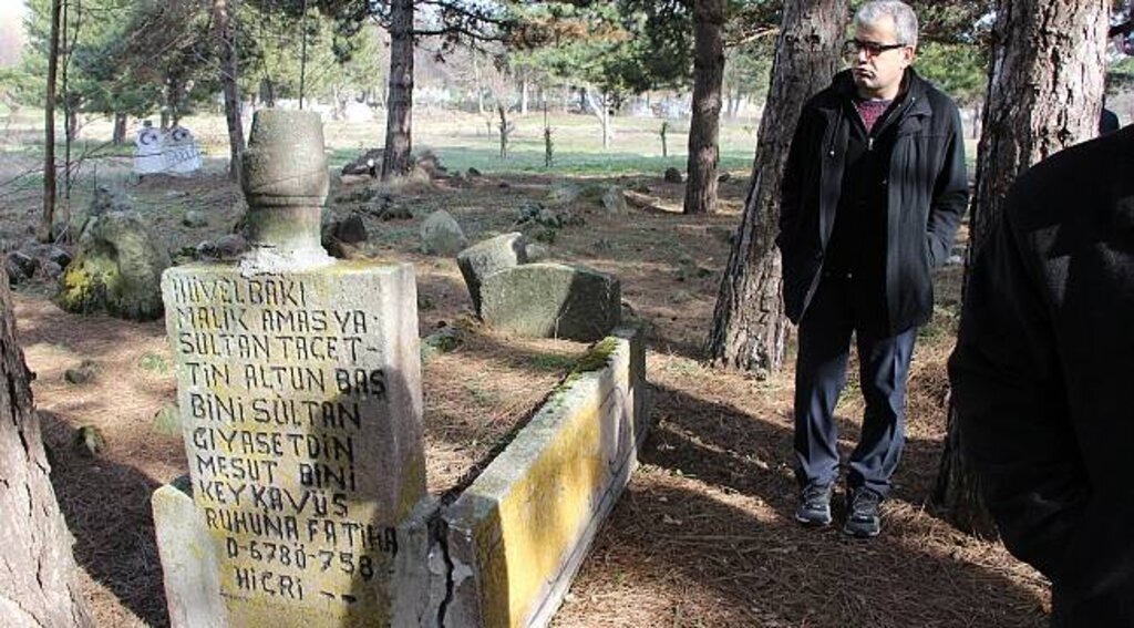 Taceddin Altunbaş'ın türbesi için yer teslimi yapıldı
