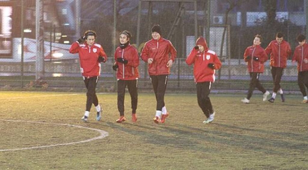 Yılport Samsunspor U16 takımı kuvvet çalıştı