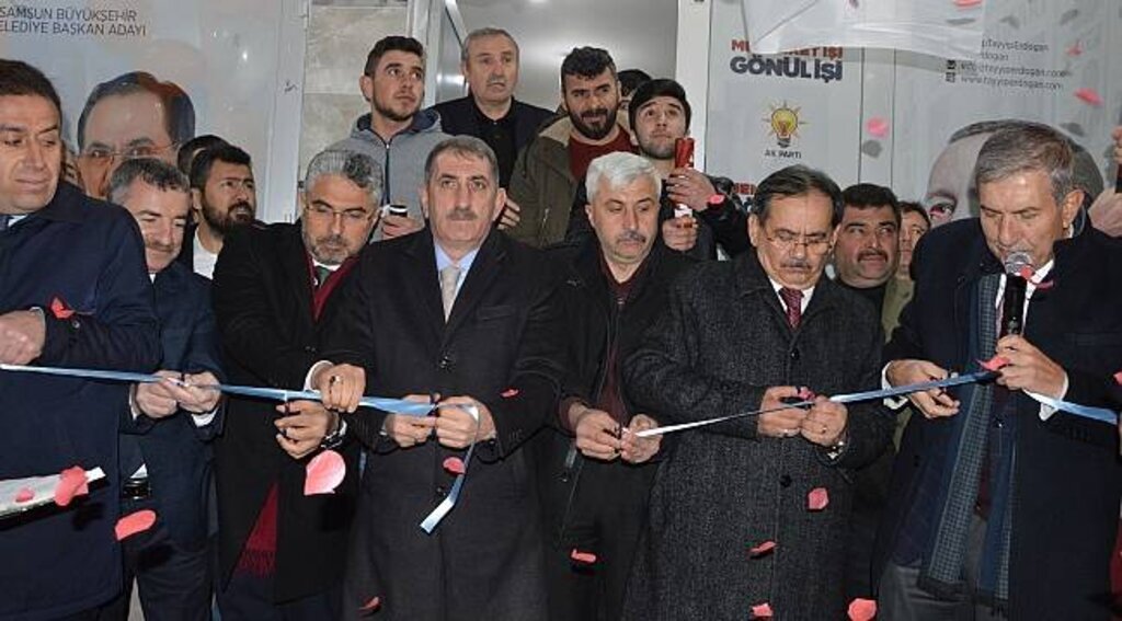 AK PARTİ HAVZA SKM AÇILDI