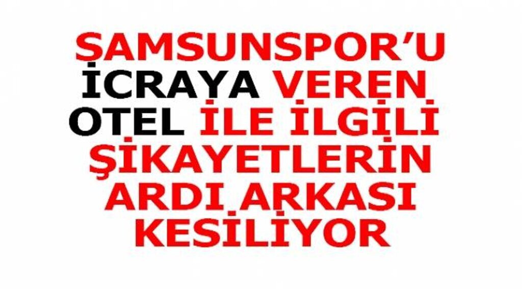 Anemon Otel'den "şikayetim var"