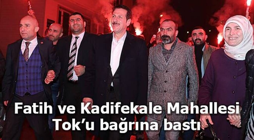Başkan Erdoğan Tok, her mahallede coşku ile karşılanıyor
