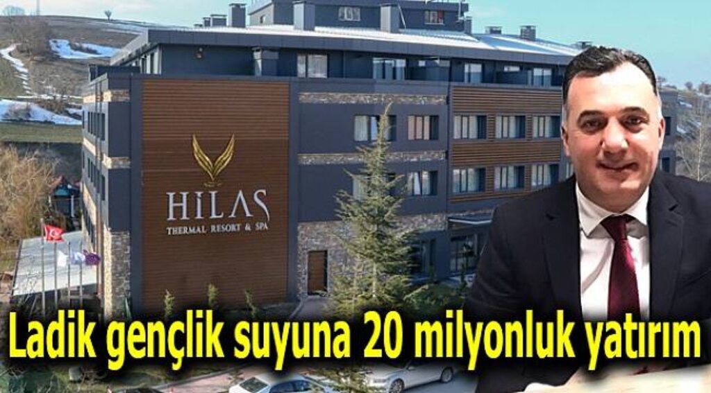 Ladik'te gençlik suyuna 20 milyonluk yatırım