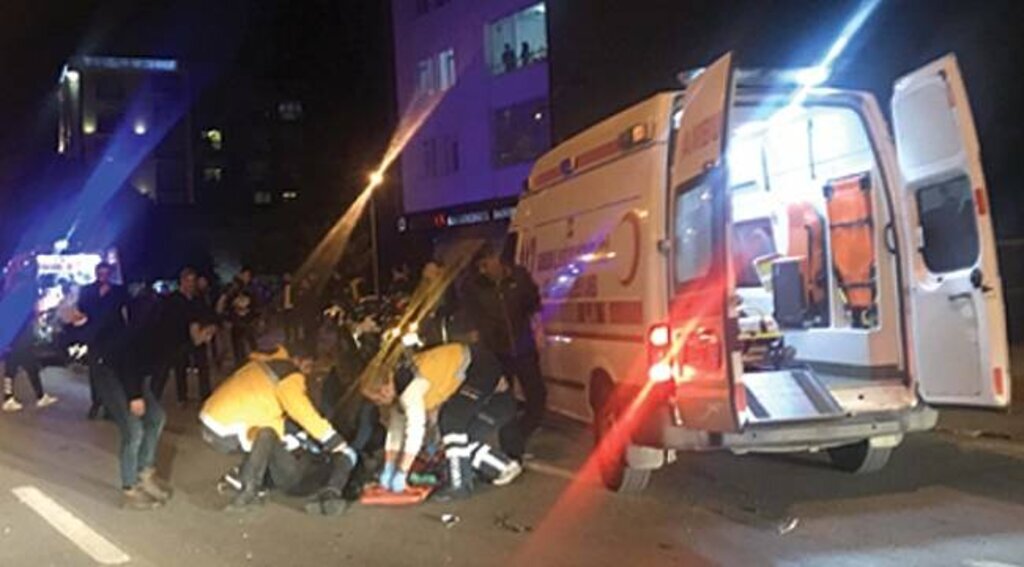 Samsun'da feci kaza