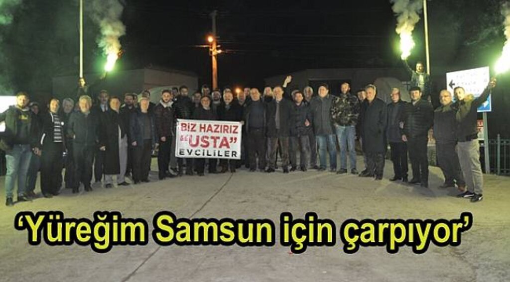 Terme'de Usta'ya büyük sevgi