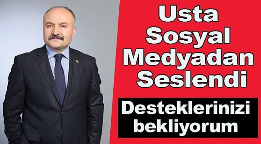 Usta sosyal medyadan destek istedi