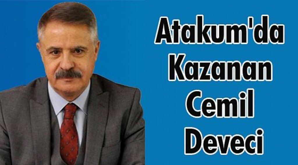 Atakum'da kazanan Cemil Deveci