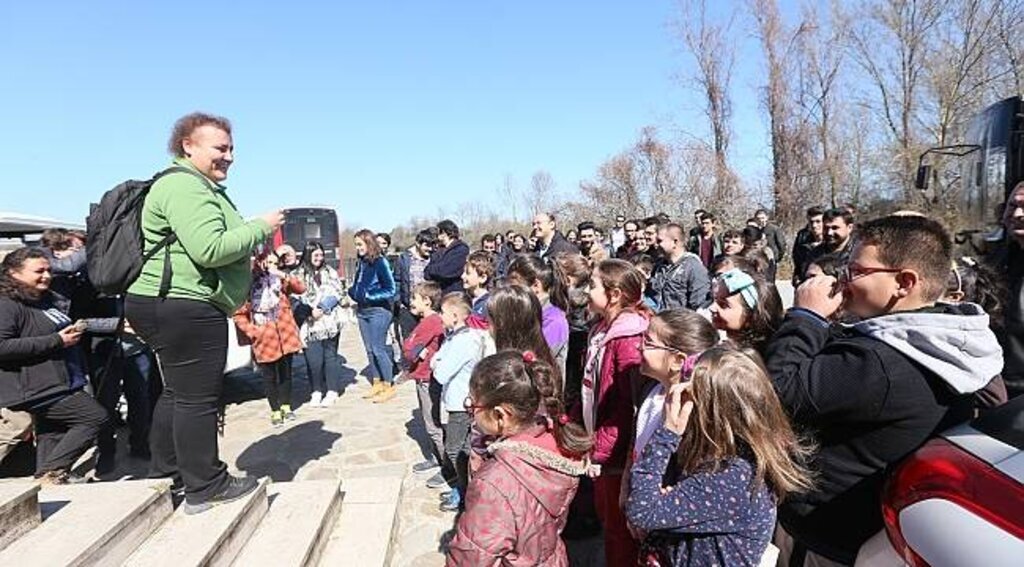 Kızılırmak Deltası öğrencilere "doğal laboratuvar" ortamı sunuyor
