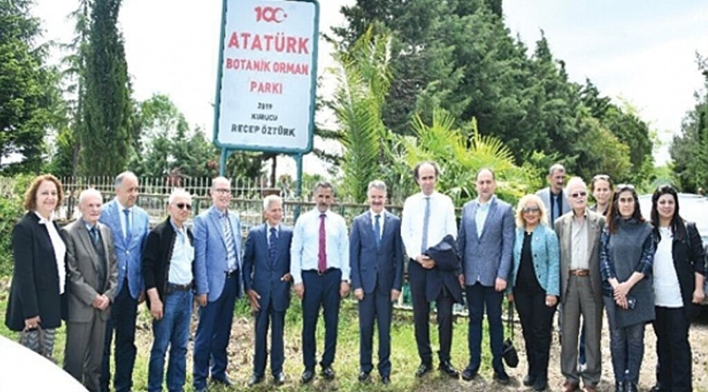 100. Yıl Atatürk Botanik Parkı açıldı