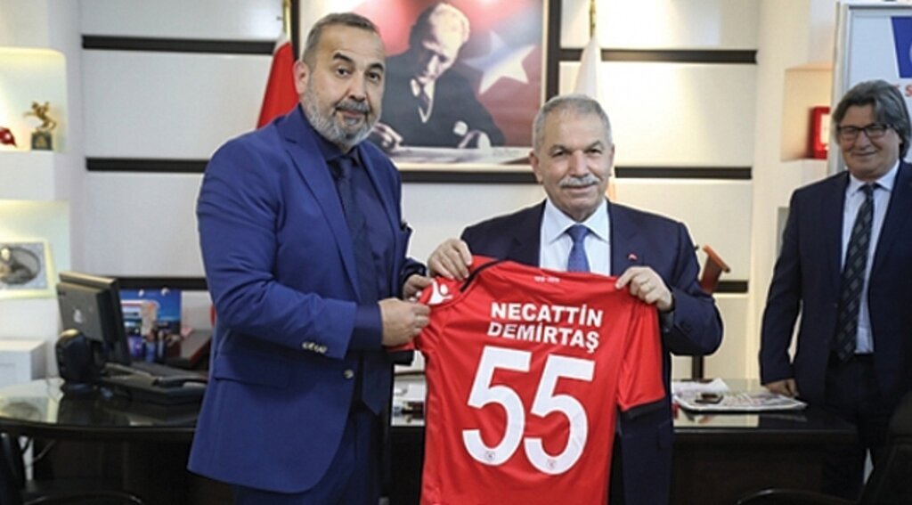 Demirtaş'tan Samsunspor'a destek