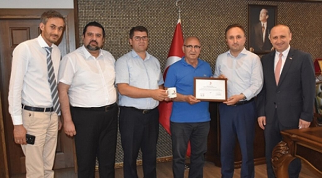 Samsun İl Milli Eğitim'den Kızılay'a büyük destek