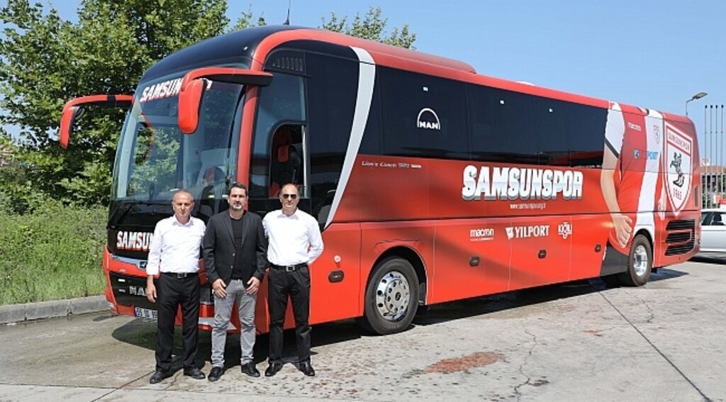 Samsunspor'a yeni otobüs
