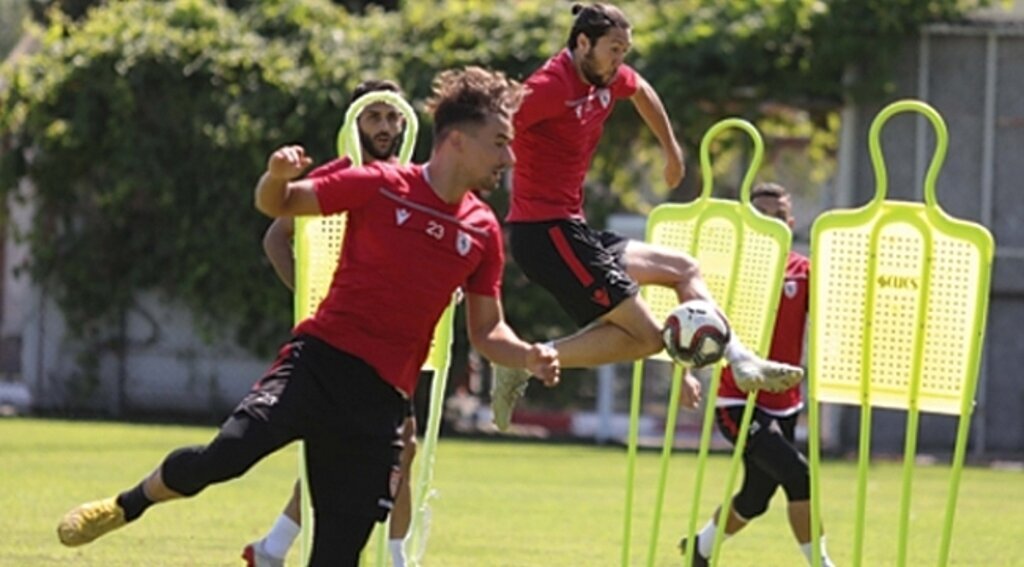 Samsunspor Gümüşhanespor maçına hazır