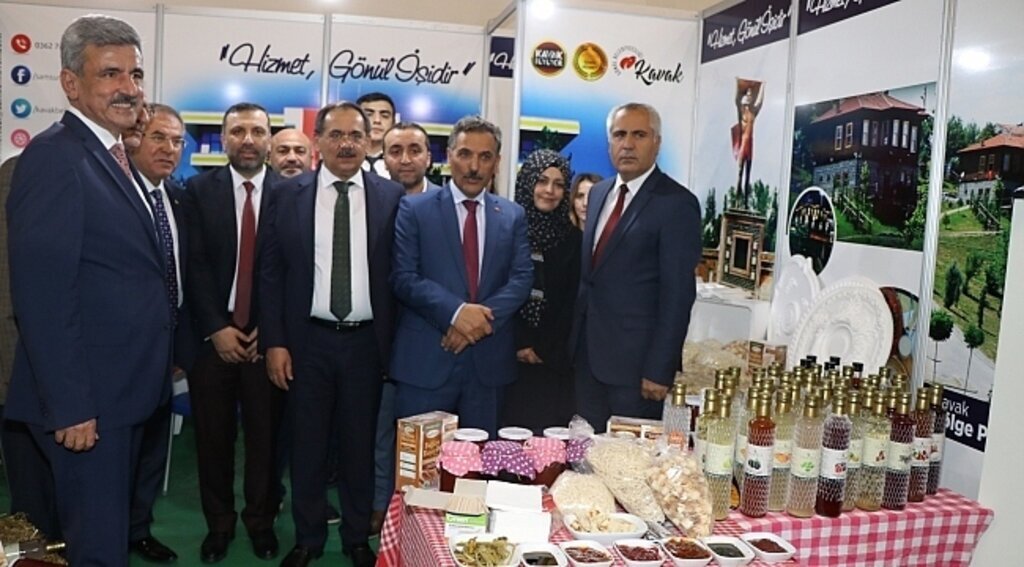 Gıda Fuarı'nda Kavak standına büyük ilgi