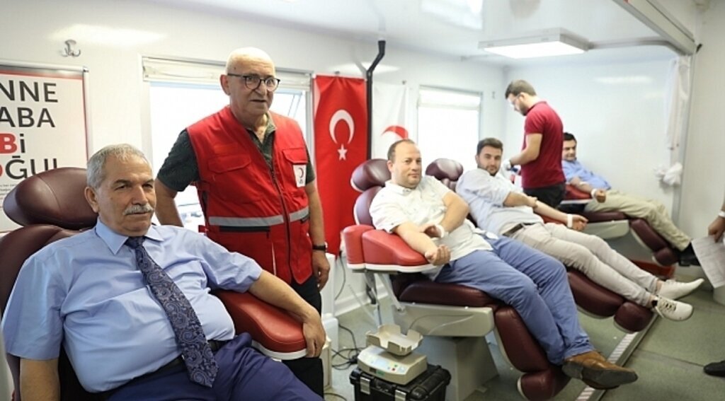 İlkadım Belediyesi kan bağışında öncü oldu