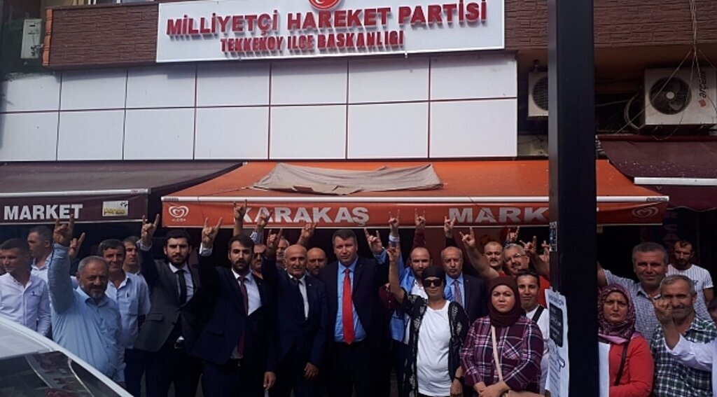 MHP Tekkeköy İlçe Başkanı'nı atadı