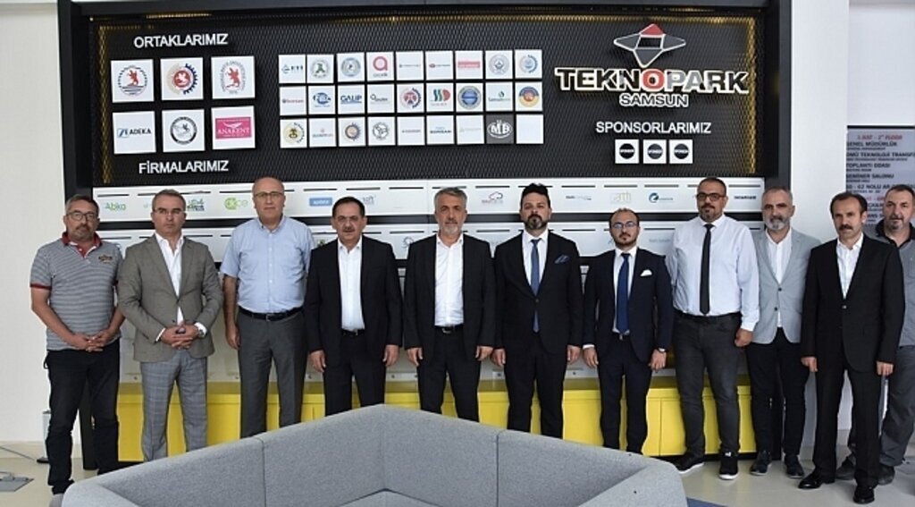 Samsun Büyükşehir Belediye Başkanı Demir Teknopark'ta