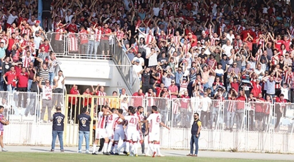 Samsunspor ilk yarıyı 2-1 önde bitirdi