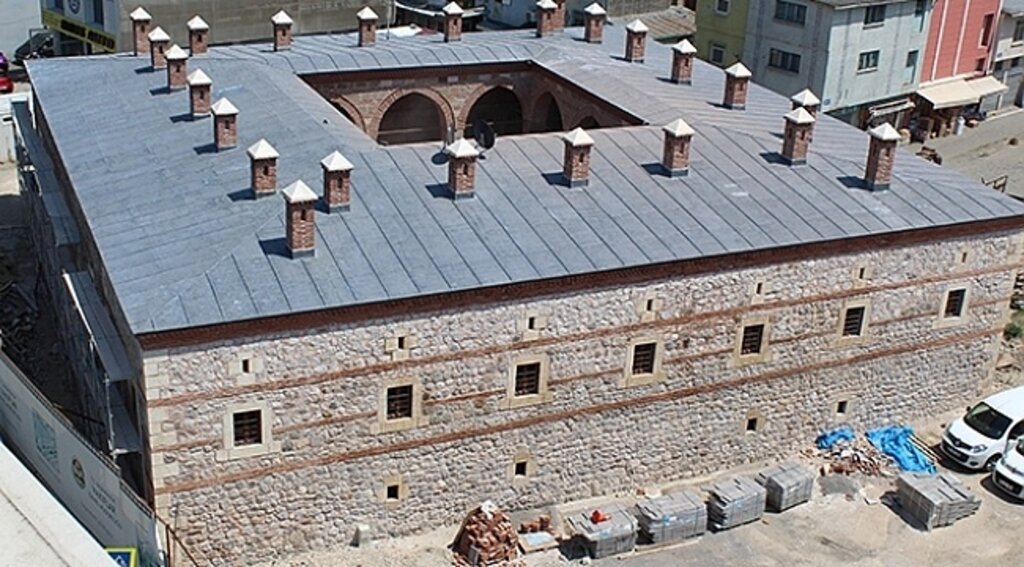 İlkadım Şifa Hamamı'nda restorasyon devam ediyor