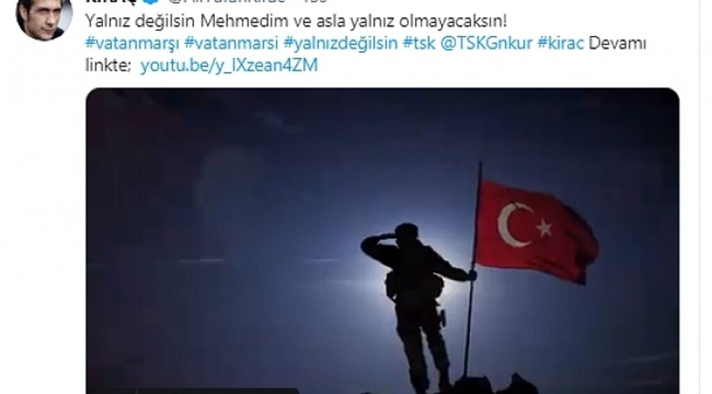 Kıraç'tan Vatan Marşı