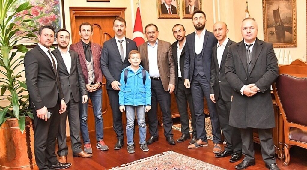 Ülkü Ocakları'ndan Başkan Demir'e ziyaret