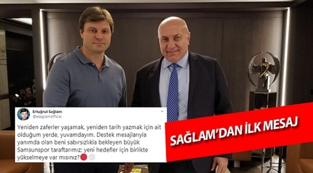 Sağlam'dan ilk mesaj: Yeniden tarih yazmak için yuvamdayım