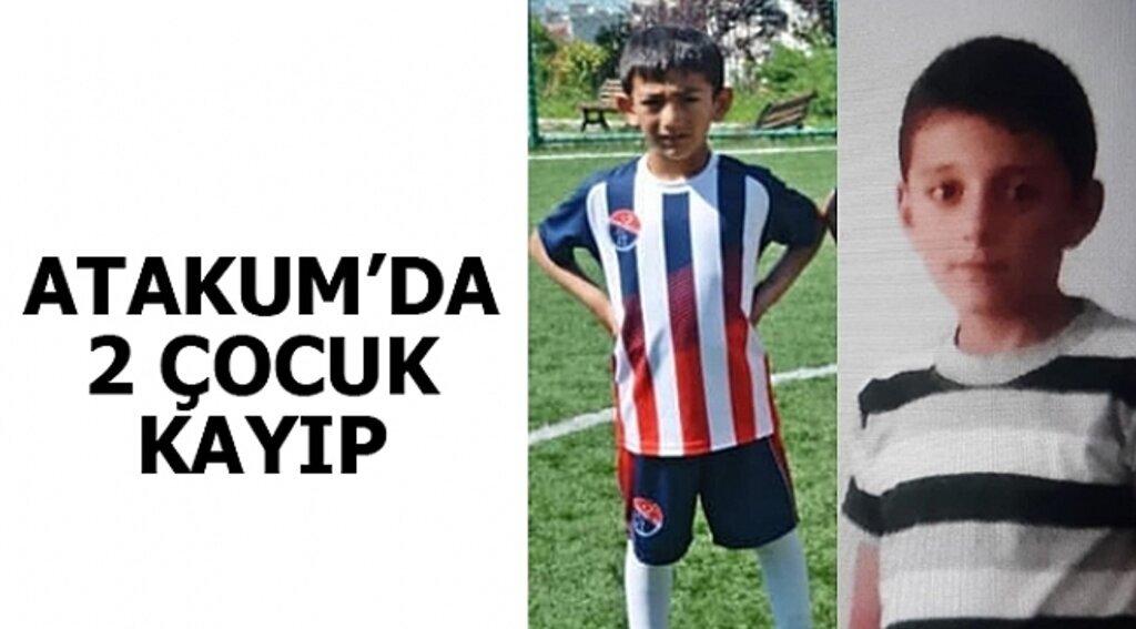 Atakum’da 2 çocuktan haber alınamıyor
