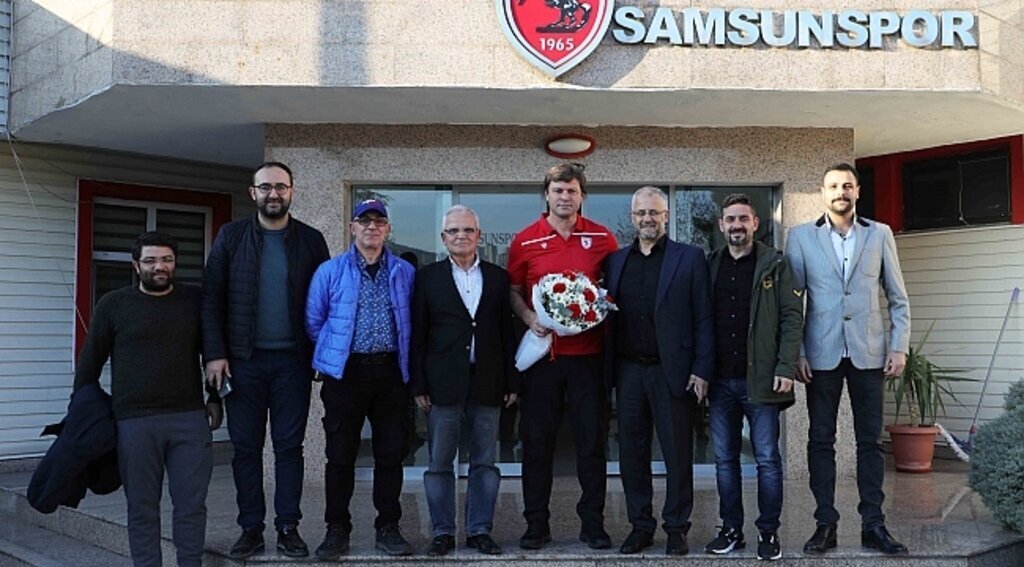 Samsun Haber - Gazetecilerden Sağlam'a ziyaret