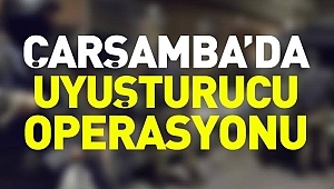 Çarşamba'da uyuşturucu operasyonu: 3 tutuklama