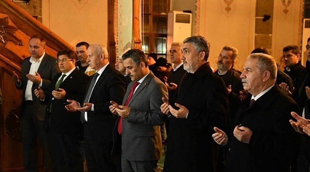 Futbol şehitlerine mevlit okutuldu
