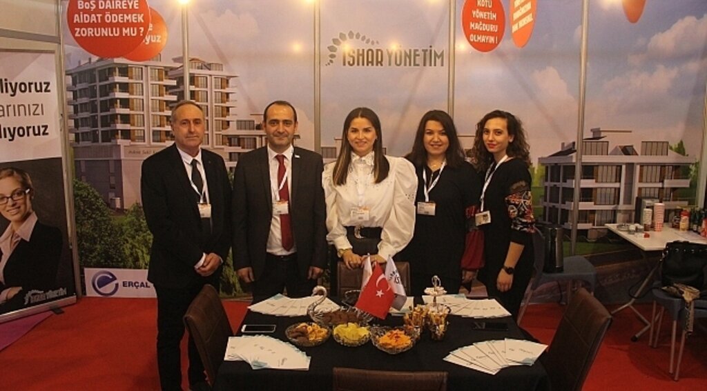 İshar Yönetim EV'leniyoruz Fuarı'nda yerini aldı