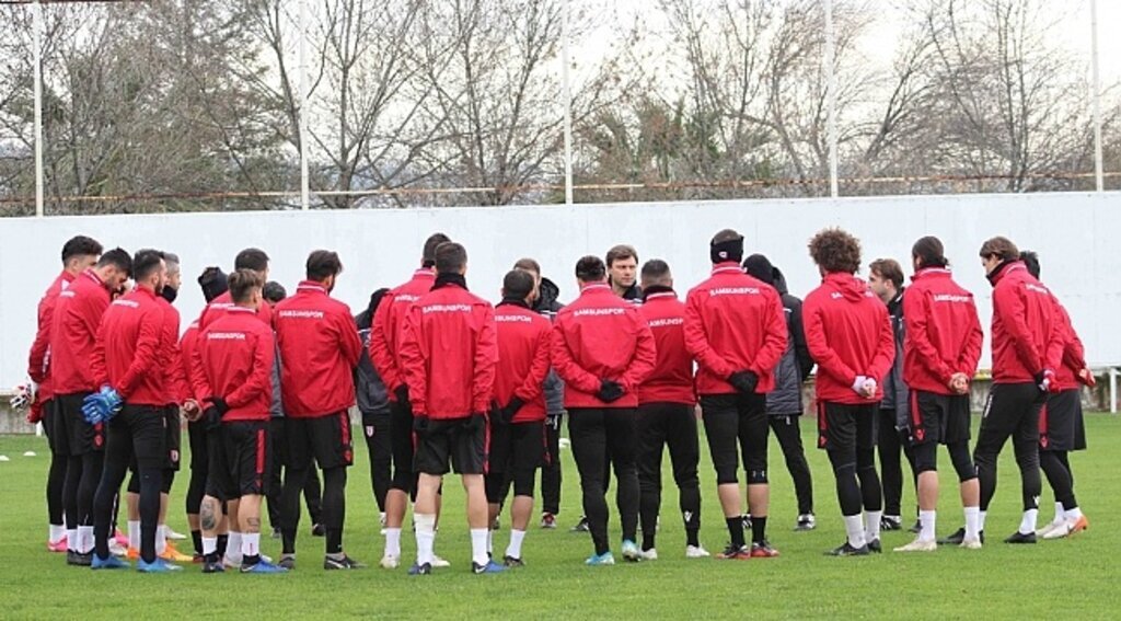 Samsunspor İnegölspor maçı hazırlıklarını tamamladı