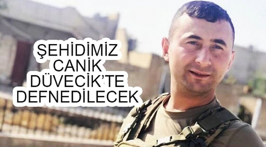 Şehidimiz Canik'te defnedilecek