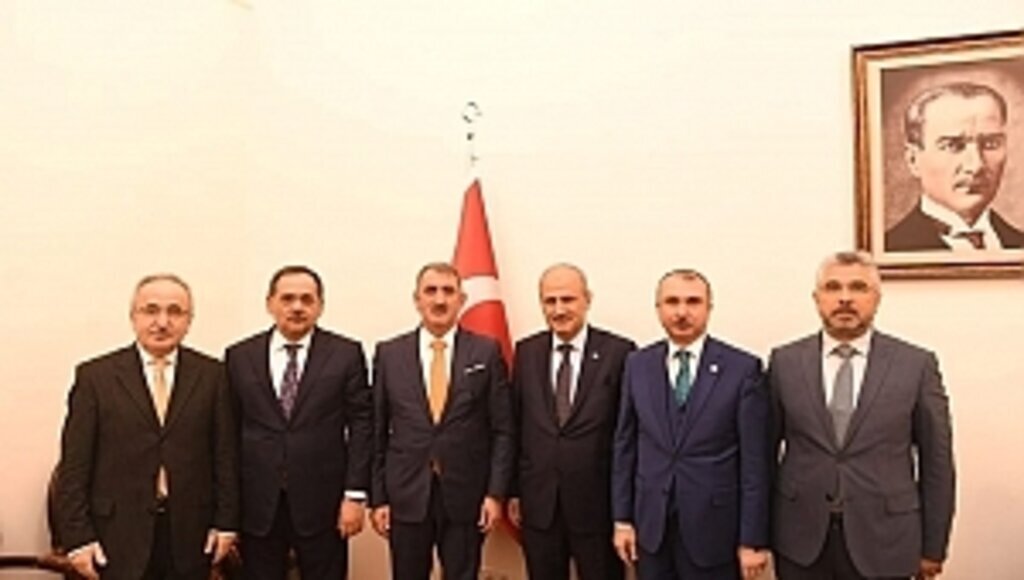 Bakan Turhan Samsun heyetini ağırladı