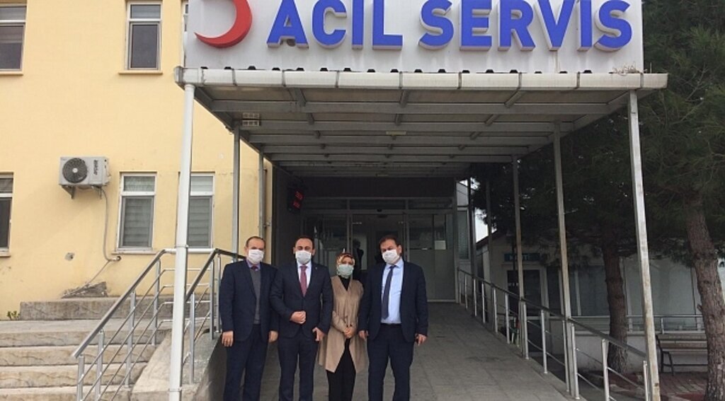 Başkan Bakır'dan sağlık çalışanlarına teşekkür ziyareti
